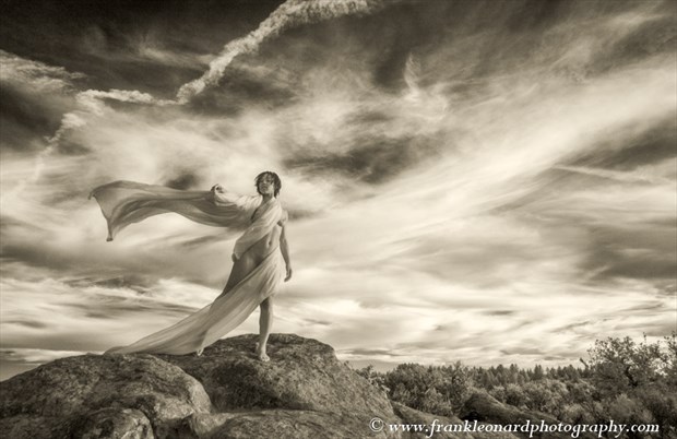 Angel Artistic Nude Photo by Photographer Frank Leonard
