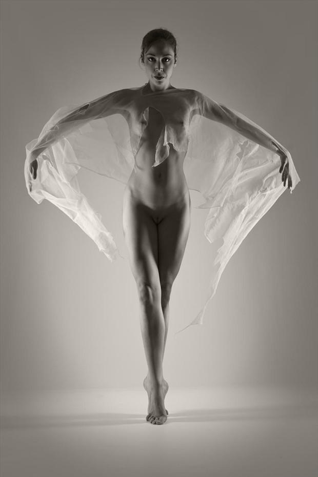 Angel Artistic Nude Photo by Photographer John Evans