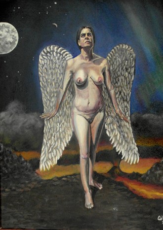 Angel of the West Fantasy Artwork by Artist Spritecat1