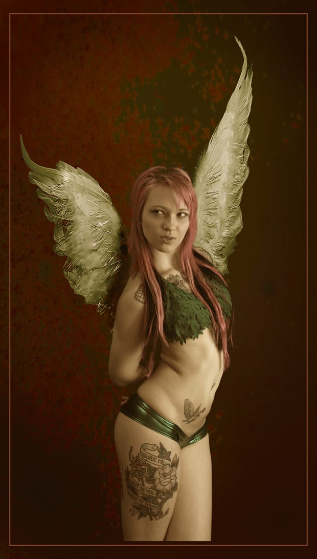 Angelic Alyssa Surreal Photo by Artist Addenda Studios