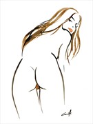 Anoush Artistic Nude Artwork by Artist Michel Canetti