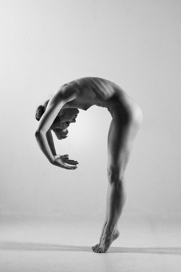 Arched Artistic Nude Photo by Photographer Richard Maxim