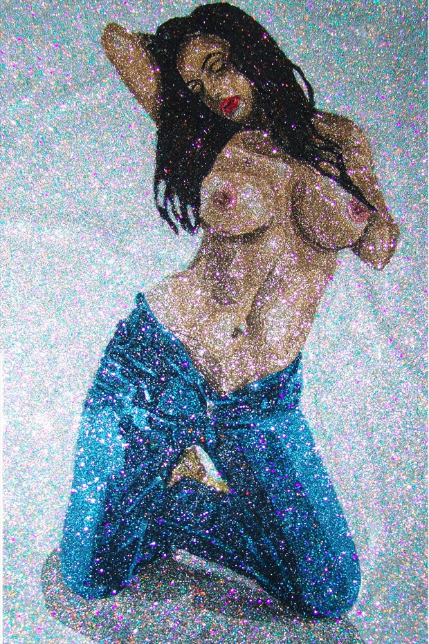 Aria Giovanni Artistic Nude Artwork by Artist Richard Ian Cohen