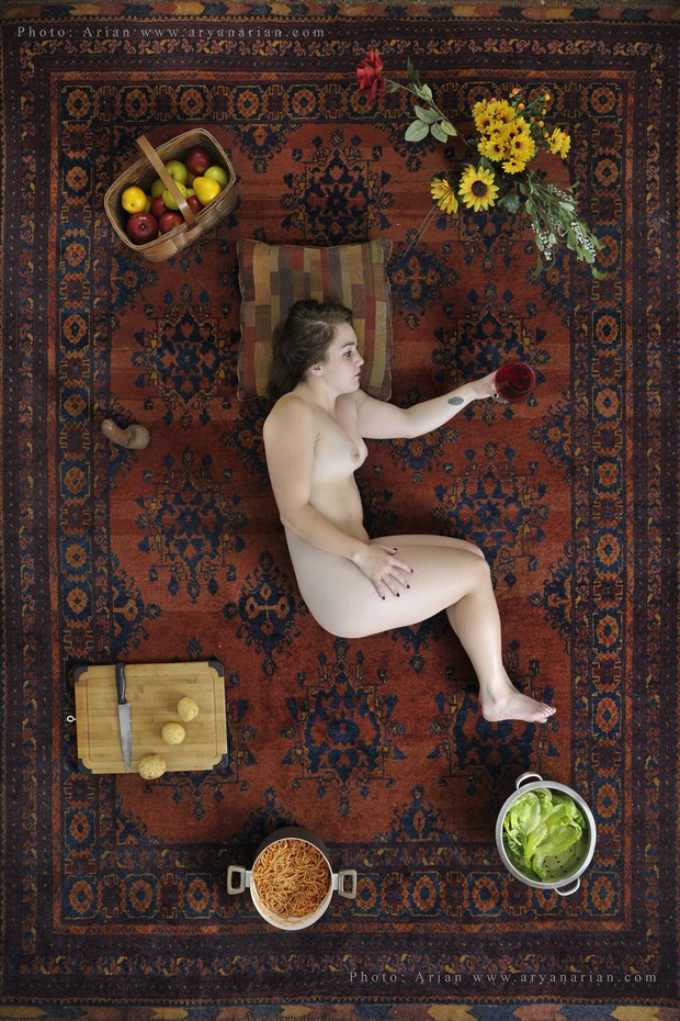 Arrangement Artistic Nude Photo by Model Lea Bliss
