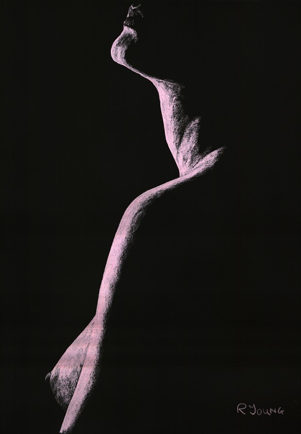 Arrogance Artistic Nude Artwork by Artist Richard Young