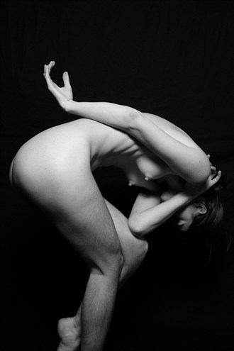 Artistic Nude Abstract Artwork by Model Kyotocat