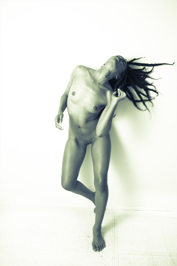 Artistic Nude Abstract Artwork by Model Tea