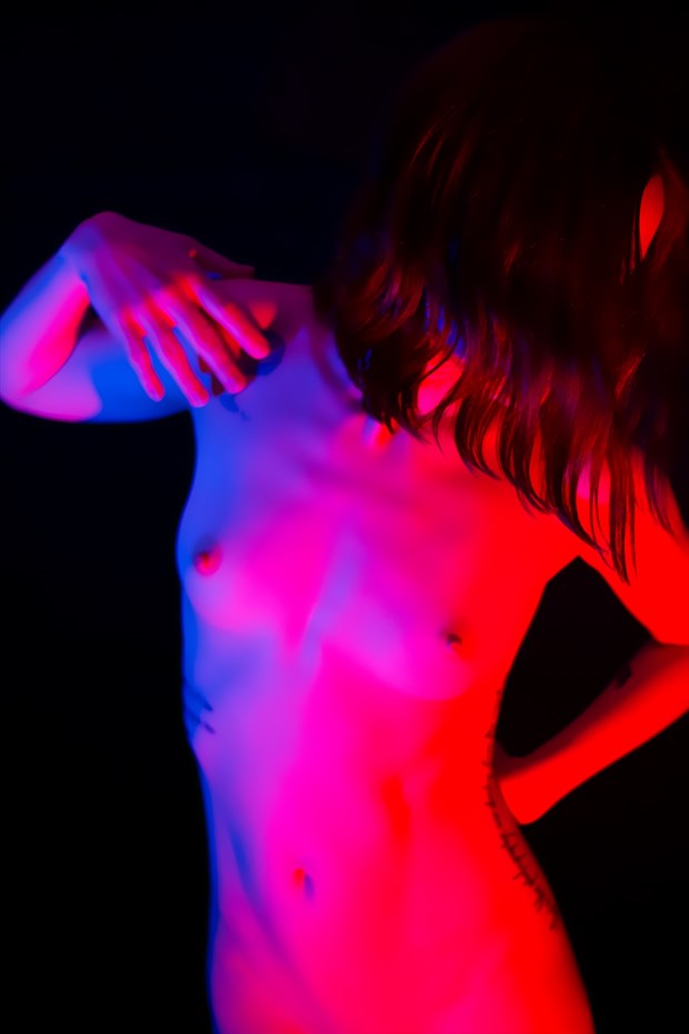 Artistic Nude Abstract Photo by Model Julia French