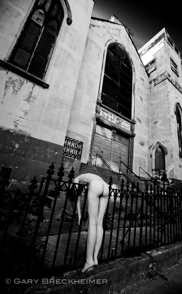 Artistic Nude Architectural Photo by Model 0
