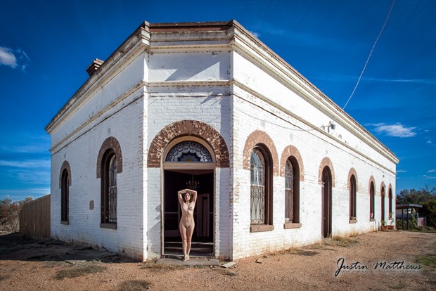 Artistic Nude Architectural Photo by Model Cheyannigans