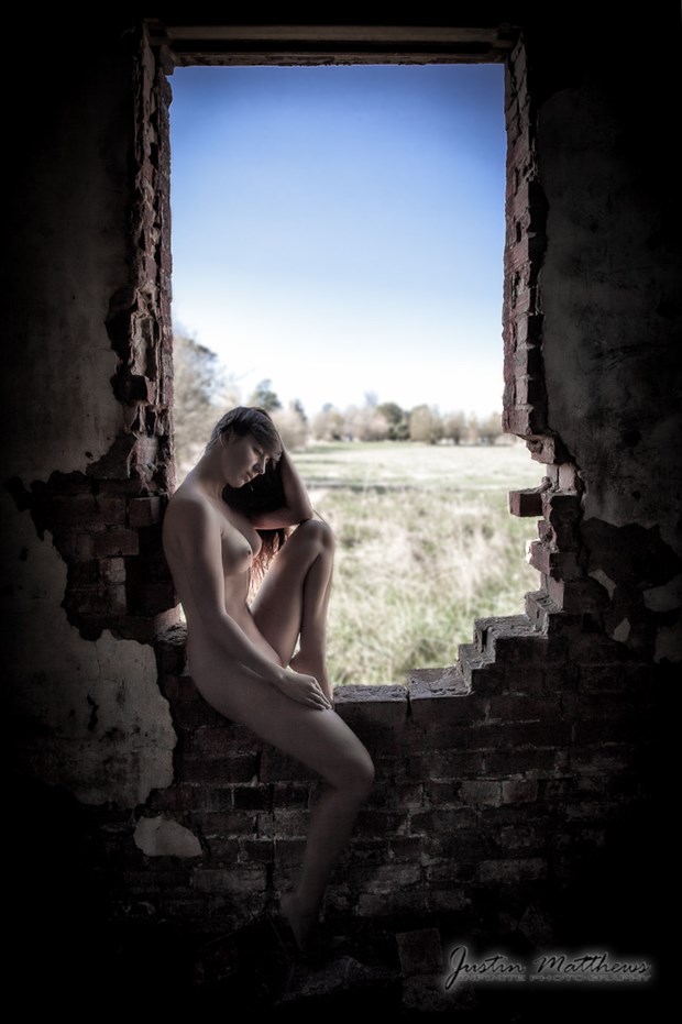 Artistic Nude Architectural Photo by Model Cheyannigans