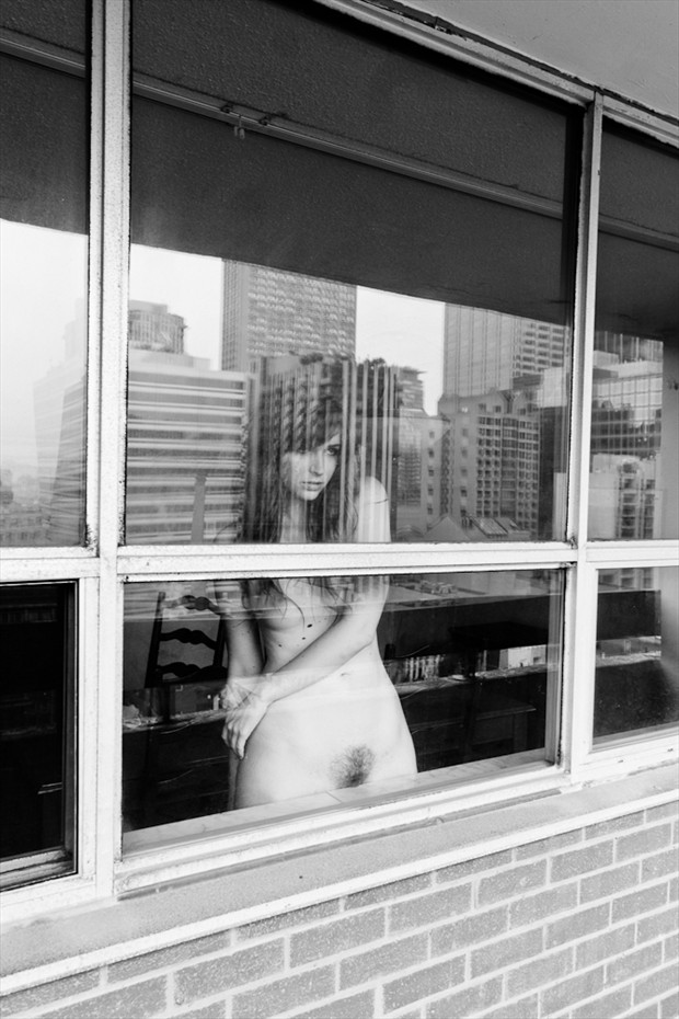 Artistic Nude Architectural Photo by Model Dane Halo