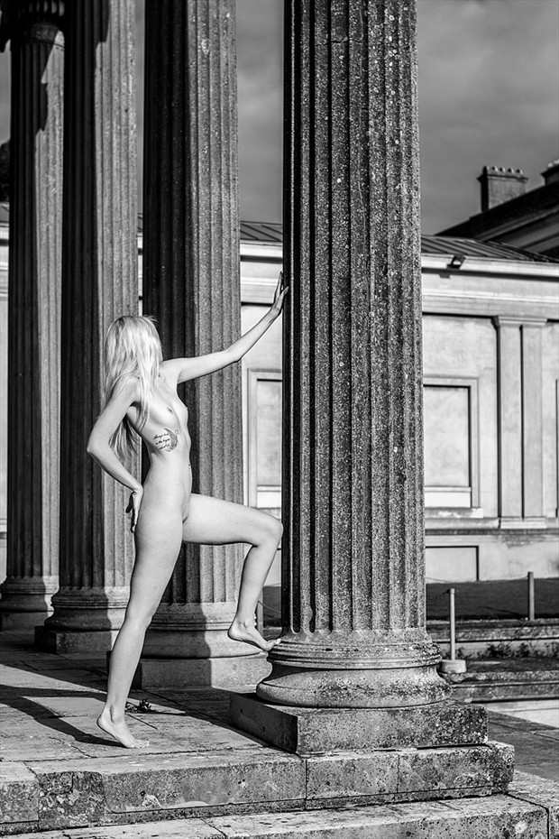 Artistic Nude Architectural Photo by Model GoldenIvory
