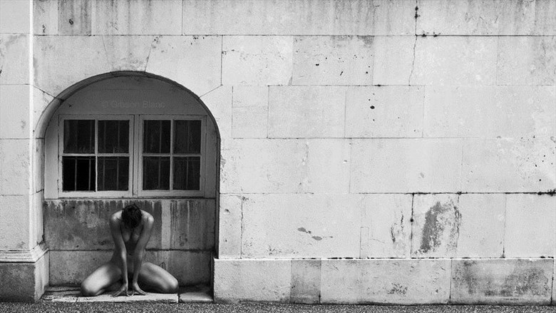 Artistic Nude Architectural Photo by Model Madelainee