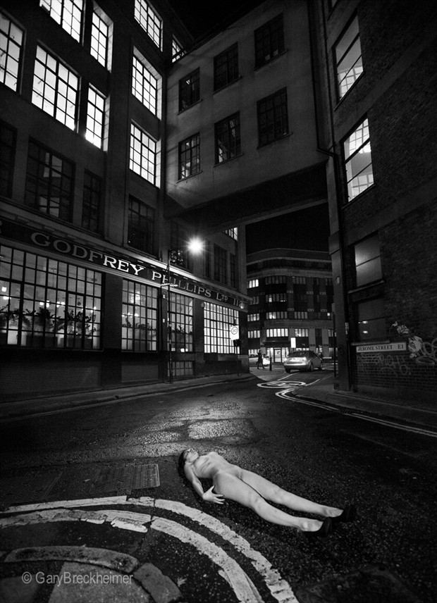 Artistic Nude Architectural Photo by Model Mona Innominata