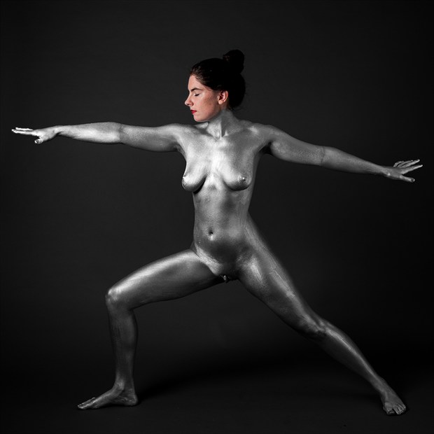 Artistic Nude Body Painting Photo by Model Heather Gallagher 