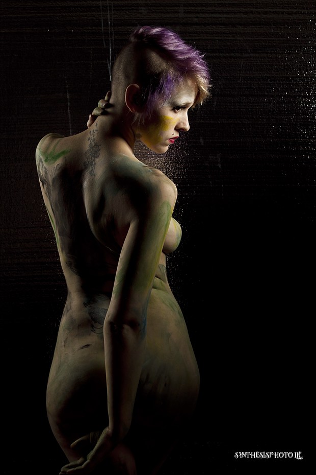 Artistic Nude Body Painting Photo by Model Jennuh Jabberwock