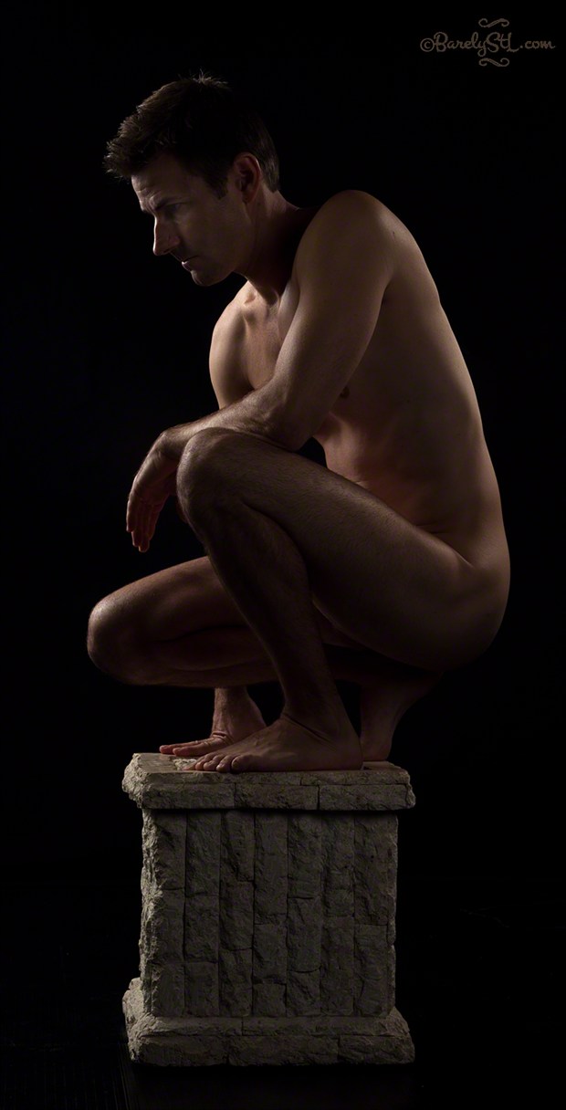 Artistic Nude Chiaroscuro Photo by Photographer Barely StL