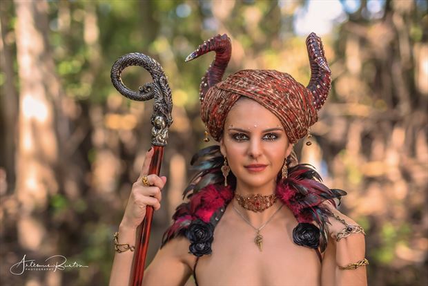 Artistic Nude Cosplay Photo by Model Andreia