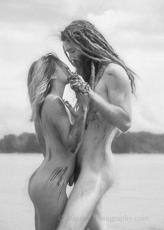 Artistic Nude Couples Artwork by Photographer humon photography