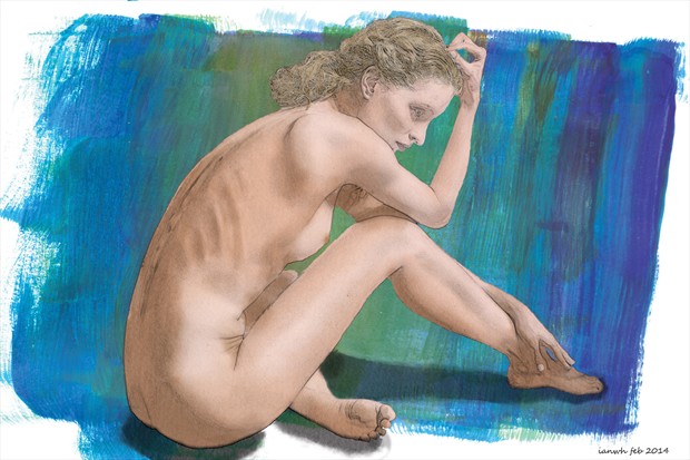 Artistic Nude Erotic Artwork by Artist ianwh