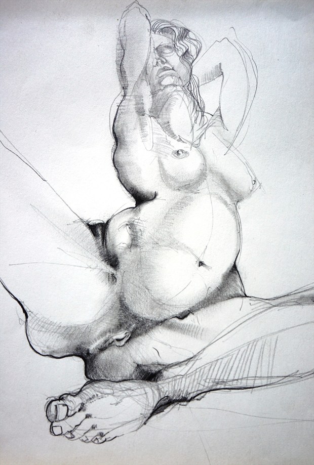 Artistic Nude Erotic Artwork by Artist lifefigureart