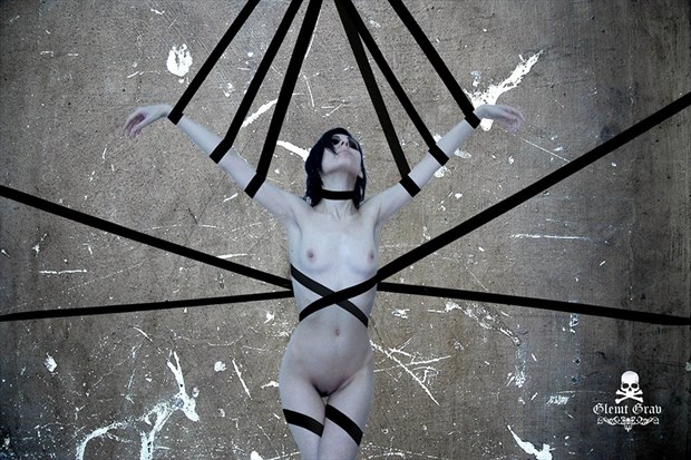 Artistic Nude Erotic Artwork by Model Glemt Grav