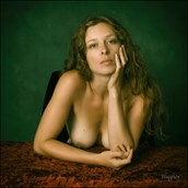 Artistic Nude Expressive Portrait Photo by Model Bianca Black
