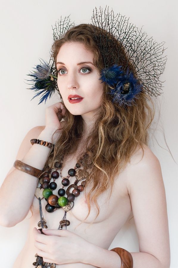 Artistic Nude Expressive Portrait Photo by Model Ella Rose Muse