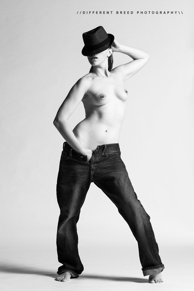 Artistic Nude Fashion Photo by Model Sirena E. Wren