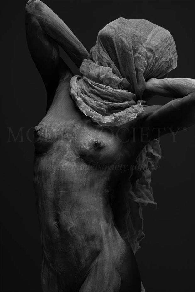 Artistic Nude Figure Study Artwork by Model Gazelle 