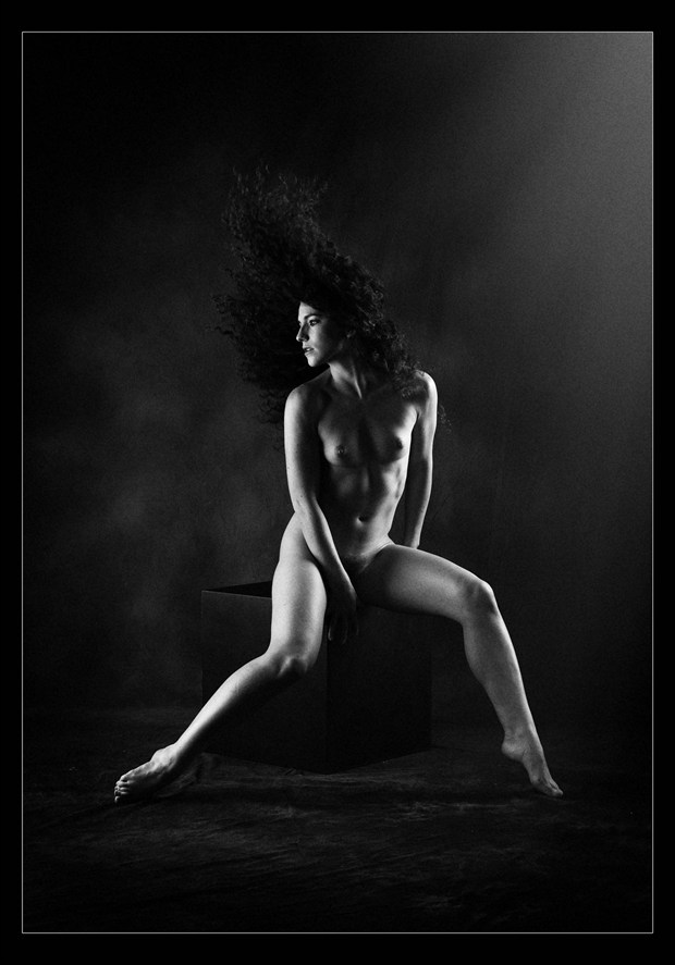 Artistic Nude Figure Study Photo by Model Keira Grant