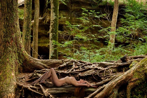 Artistic Nude Figure Study Photo by Photographer John Hacht