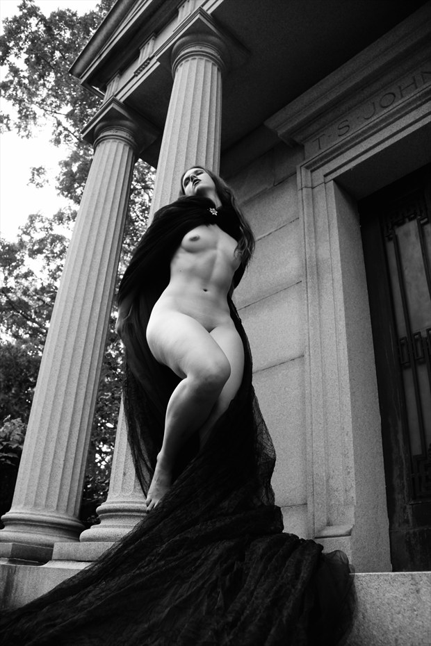 Artistic Nude Gothic Photo by Model Alandra Ivari