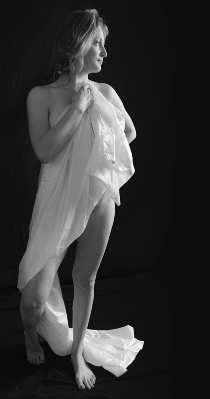 Artistic Nude Implied Nude Artwork by Model Artmodelchristina