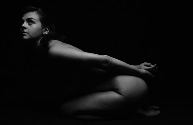Artistic Nude Implied Nude Artwork by Model Helen Troy