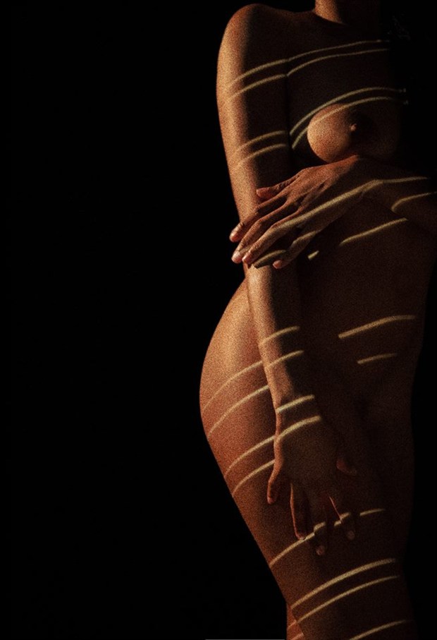 Artistic Nude Implied Nude Artwork by Model Helyn