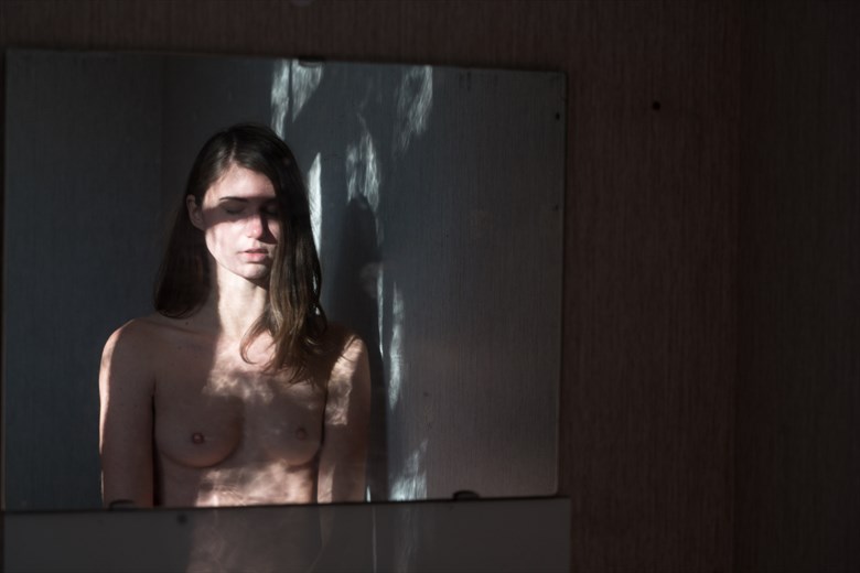 Artistic Nude Implied Nude Artwork by Model Kyotocat