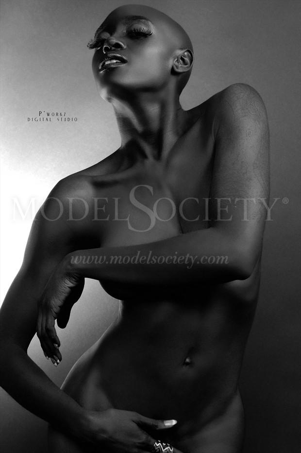 Artistic Nude Implied Nude Artwork by Photographer P'workz
