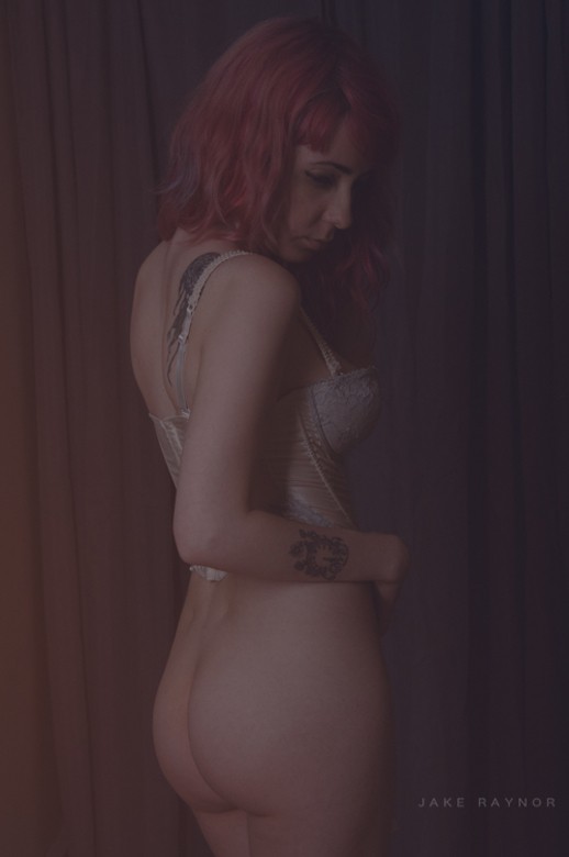 Artistic Nude Lingerie Photo by Model Leza Lush