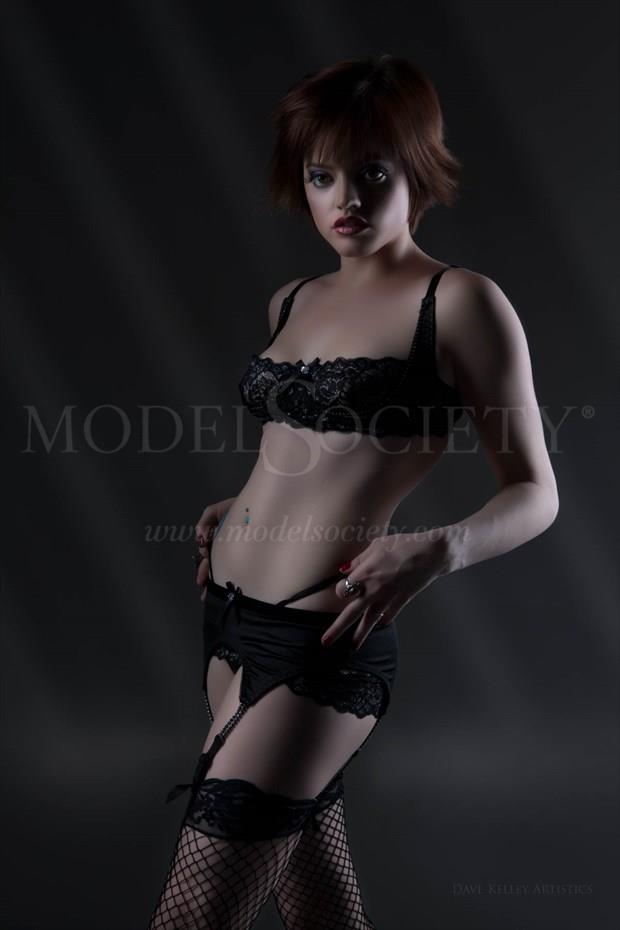 Artistic Nude Lingerie Photo by Model Violet Pixie
