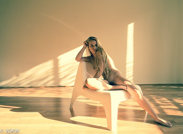 Artistic Nude Natural Light Photo by Model Jordan Bunniie