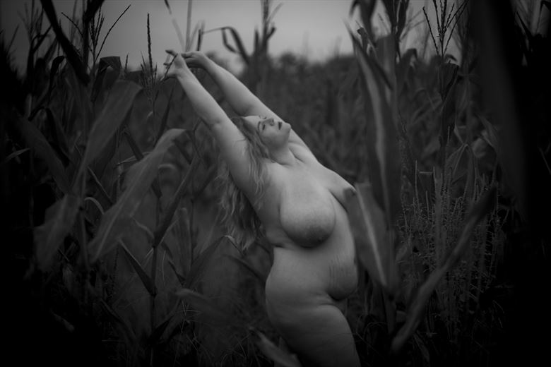 Artistic Nude Nature Artwork by Model LuluLoveModel