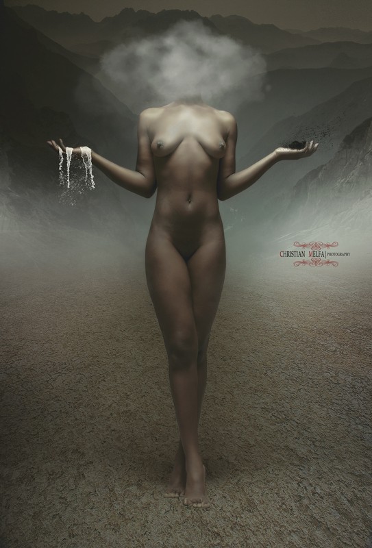 Artistic Nude Nature Artwork by Photographer Christian Melfa