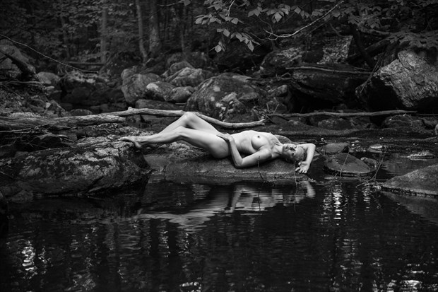 Artistic Nude Nature Photo by Model Bianca Black