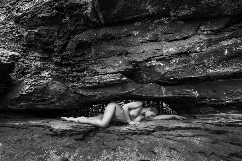 Artistic Nude Nature Photo by Model Elle Beth