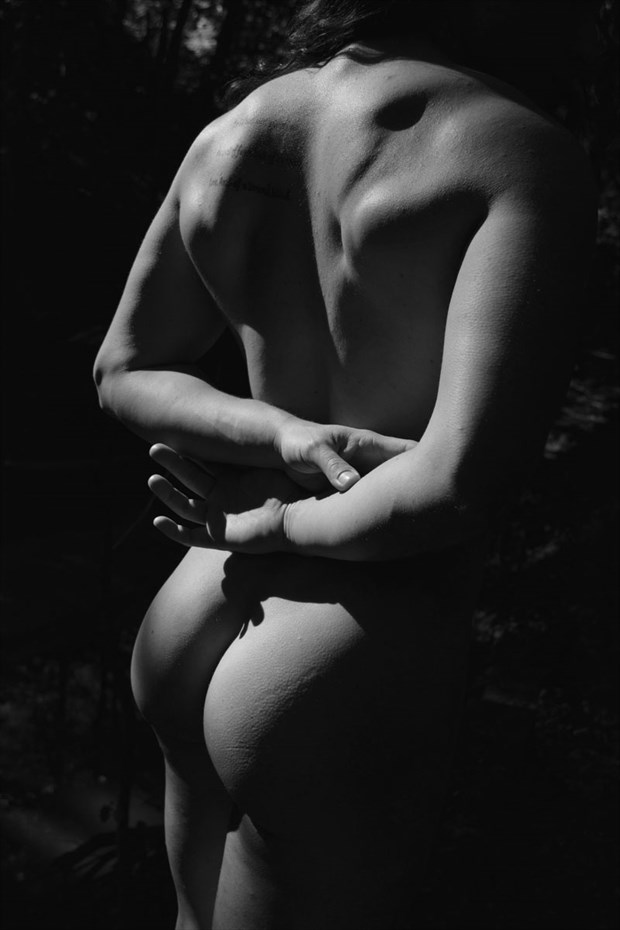 Artistic Nude Nature Photo by Model Fe Hackett