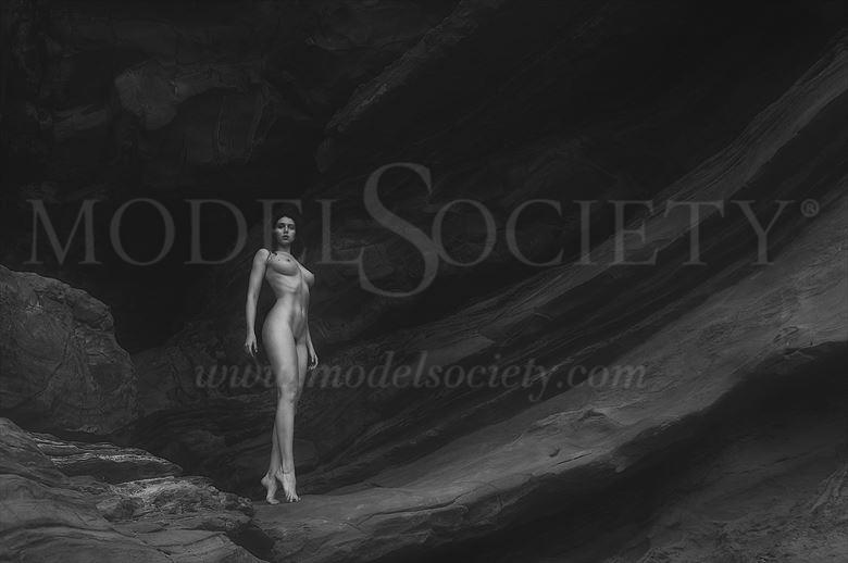 Artistic Nude Nature Photo by Model H%C3%A9rodiade