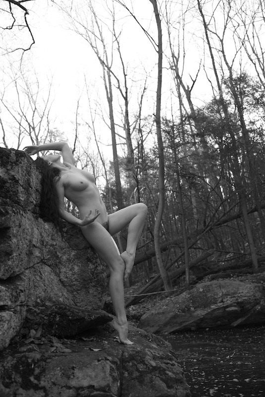 Artistic Nude Nature Photo by Model Katy T
