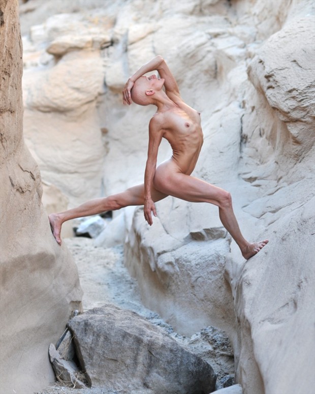 Artistic Nude Nature Photo by Model Laura Dasi